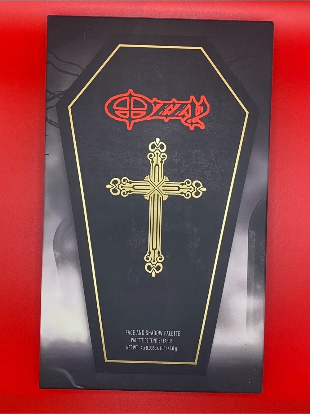 Ozzy Osbourne make up palette! Rare and New!